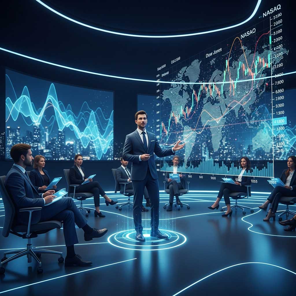 Financial dashboard with analytics